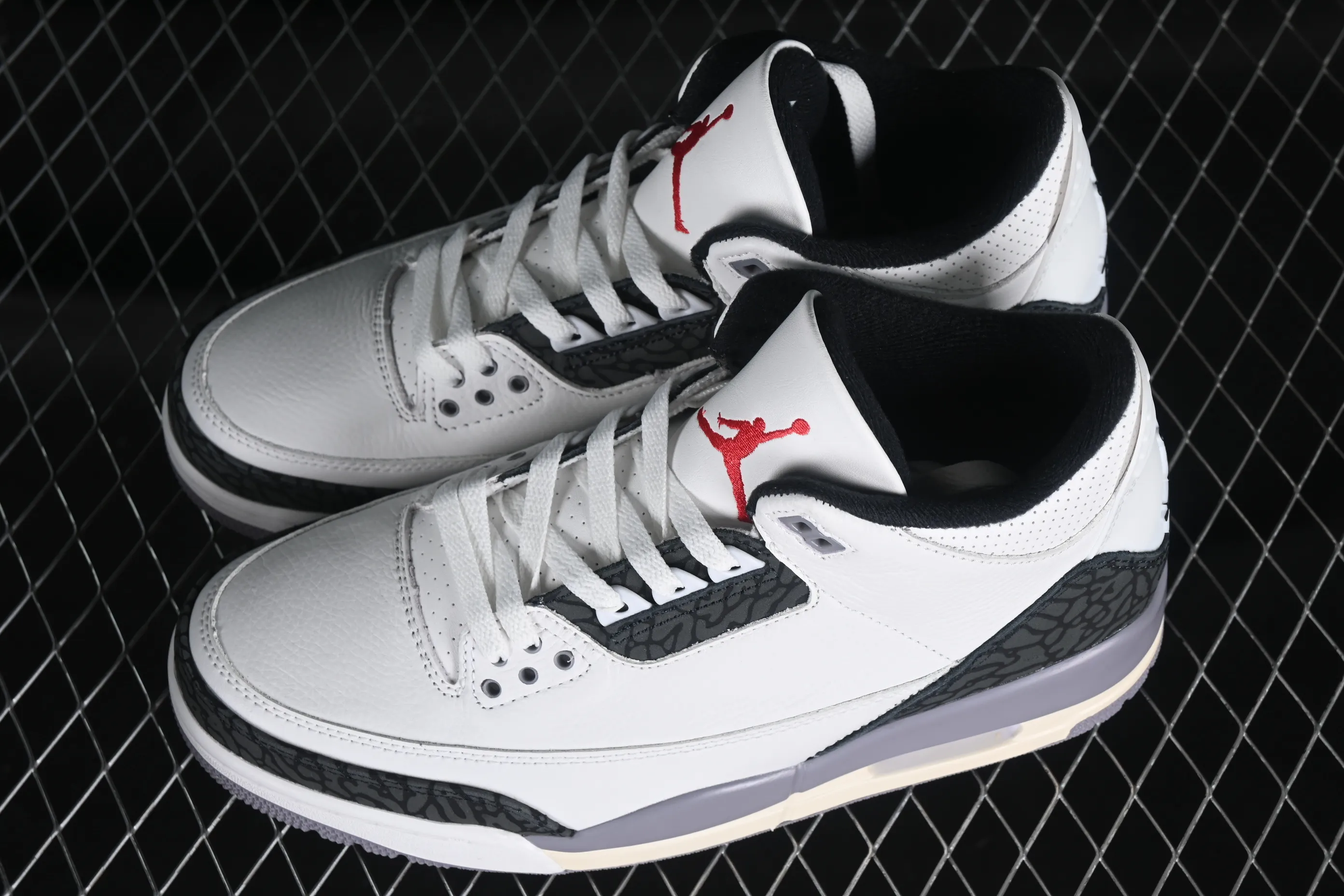 All categories Air Jordan Jordan series basketball shoes Air Jordan 3 Air Jordan 3 Retro "Cement Grey" AJ3 Joe 3 cement gray CT8532-106